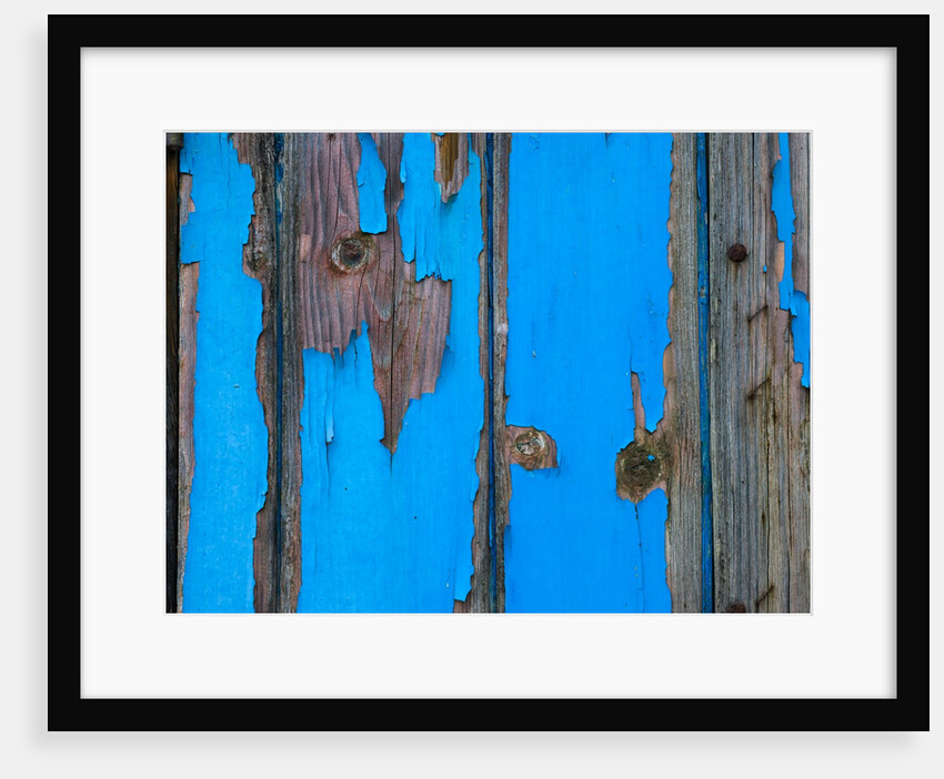 Paint on old door surface by Assaf Frank